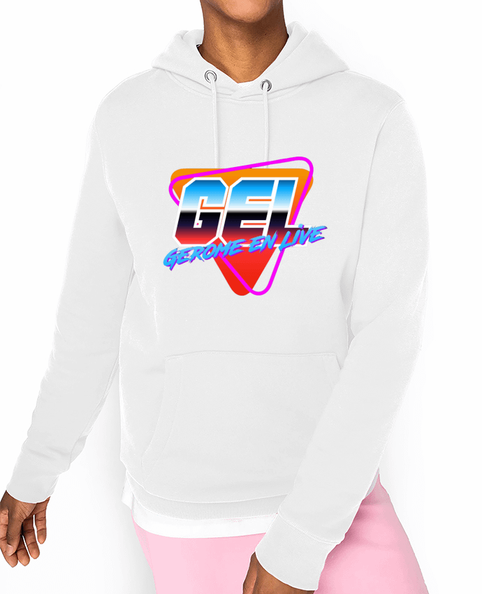 Hoodie Logo GEL classic Par Gerome En Live