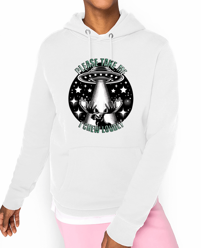 Hoodie Please take me Par Mona Designs