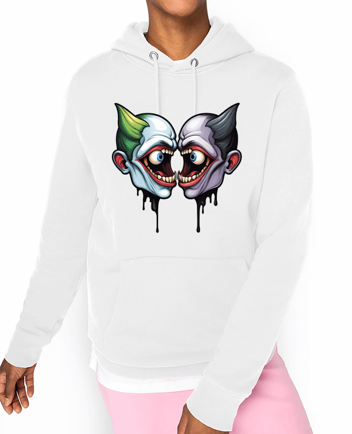 Hoodie MOUTH WITH EYES Par 33designerarte