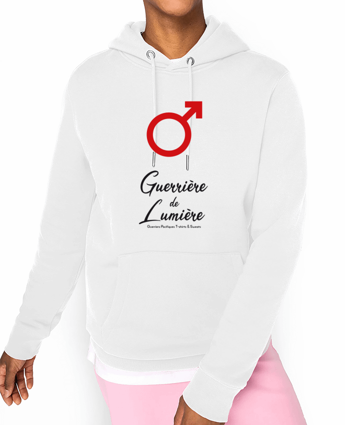 Hoodie Mars > Guerrière de Lumière Par Guerriers Pacifiques