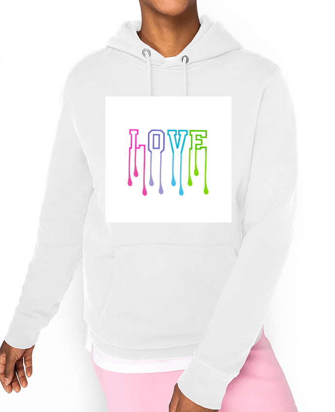 Hoodie Love fondant Par 4,sinon rien 