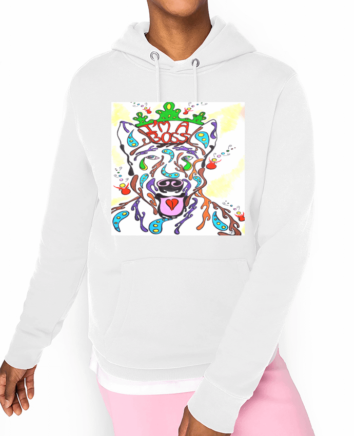 Hoodie Popdog American Stadffordshire terrier Par Doudoueditions