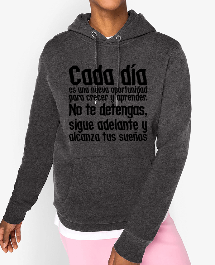 Hoodie No te detengas Par Hector Herrera Desing