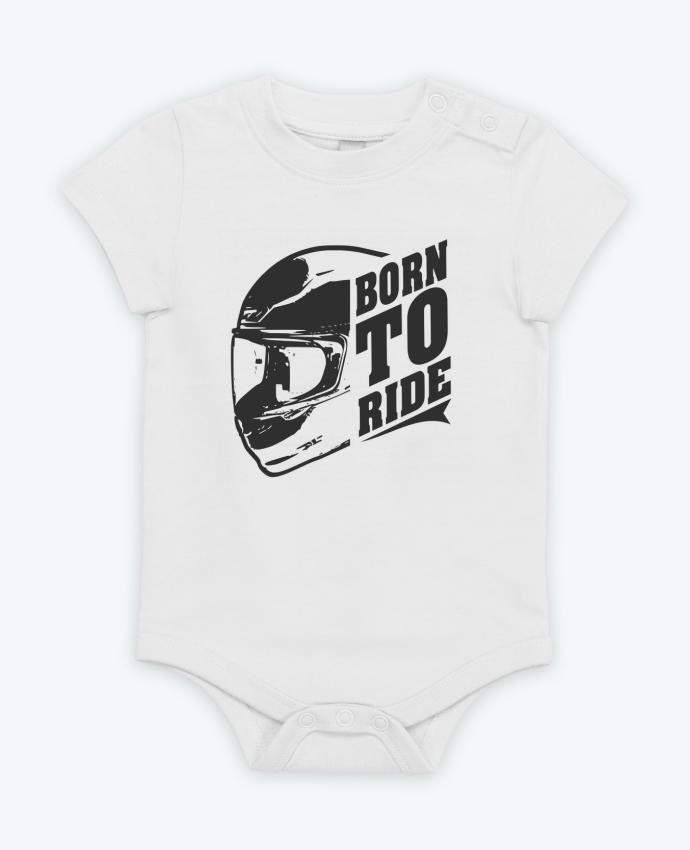 Body bébé BORN TO RIDE par SG LXXXIII