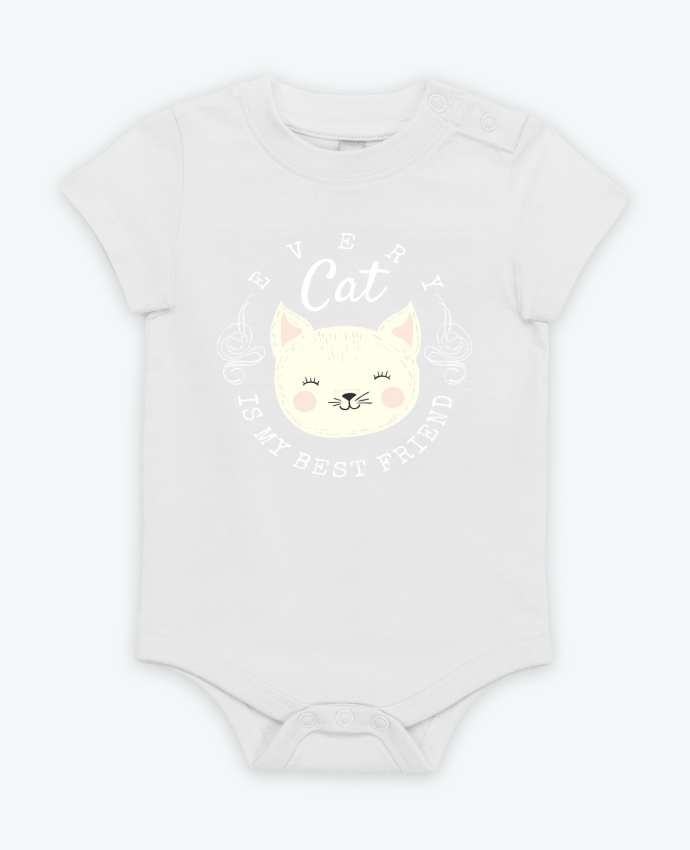 Body bébé every cat is my best friend par livelongdesign