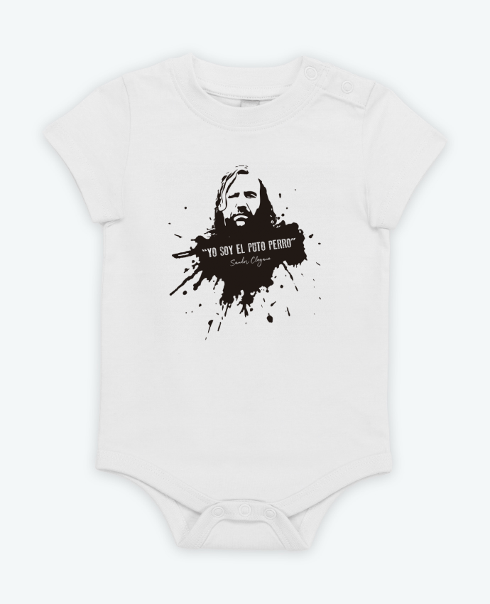 Body Bebé Manga Corta El Puto Perro Sandor Clegane por Soul Dragon