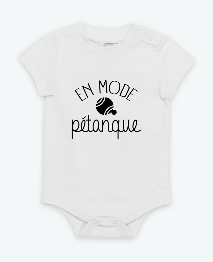 Body bébé En mode pétanque par Freeyourshirt.com