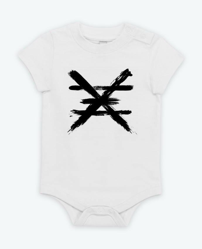 Body bébé Copper Symbol - Black Edition par Lidra