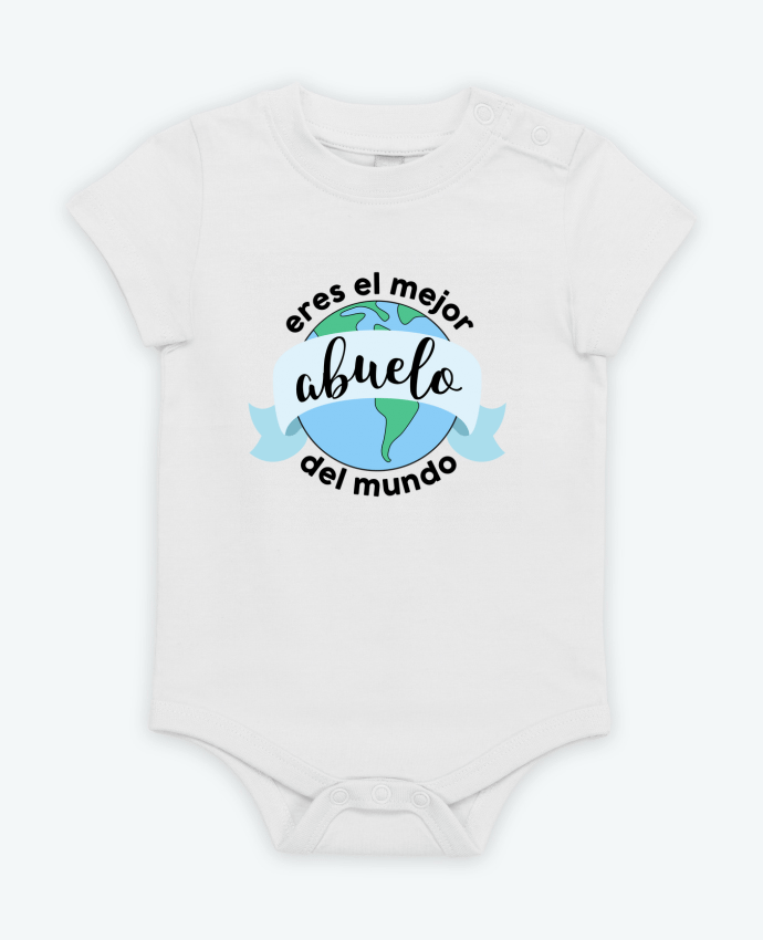 Body bébé Eres el mejor abuelo del mundo par tunetoo