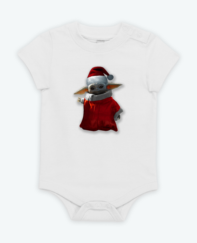 Body bébé Baby Yoda lutin de Noël par Kaarto