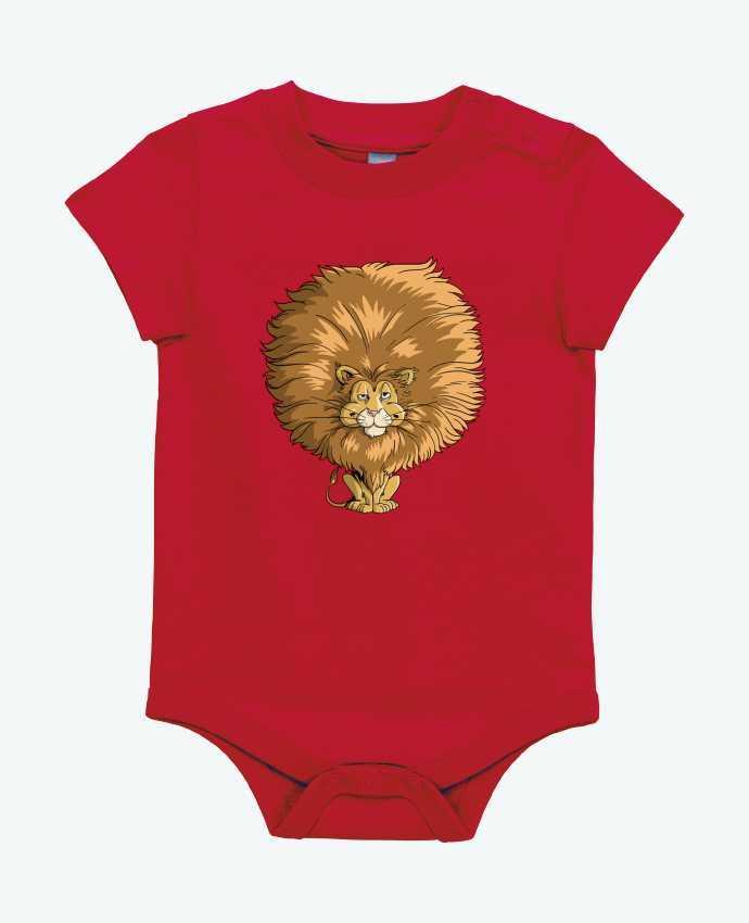 Body bébé Lion à grosse crinière par TOMI AX