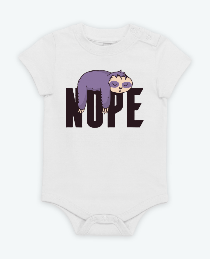 Body bébé Nope - Pas aujourd'hui par jorrie