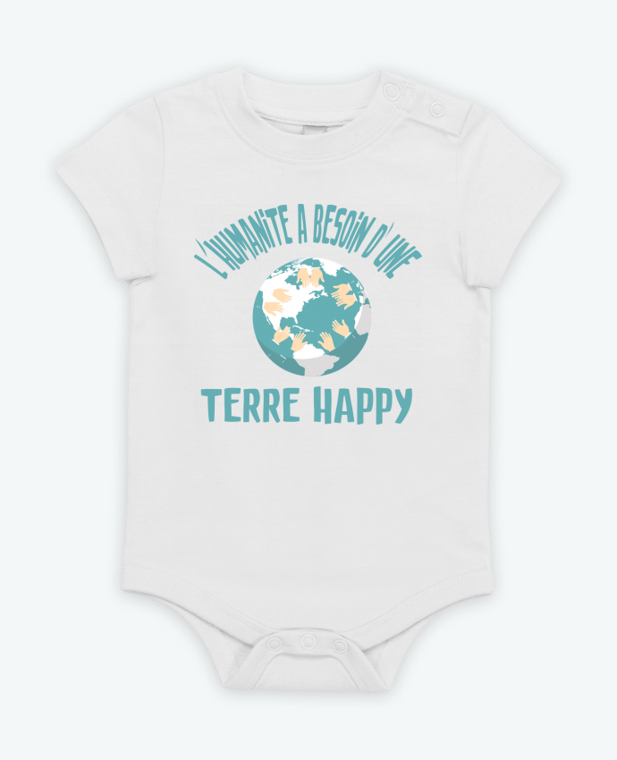 Body bébé L'humanité a besoin d'une terre happy par jorrie