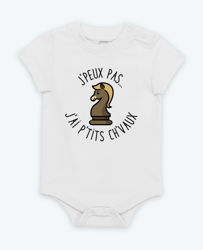 Body bébé je peux pas j'ai petits chevaux par Lamouchenoire
