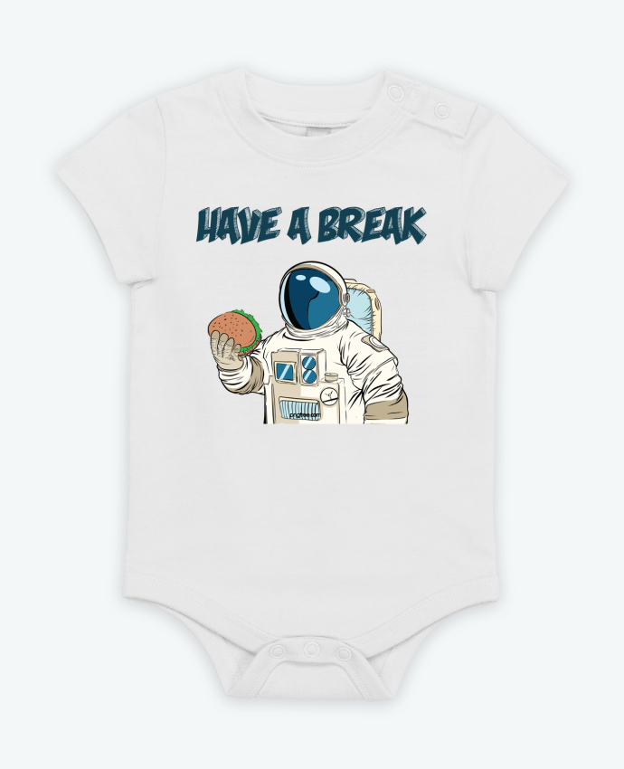 Body bébé astronaute - have a break par jorrie