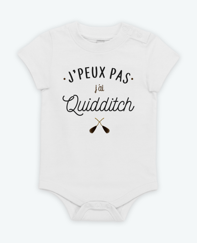 Body bébé J'peux pas j'ai Quidditch par La boutique de Laura