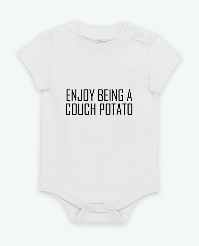 Body bébé ENJOY BEING A COUCH POTATO par bentofou