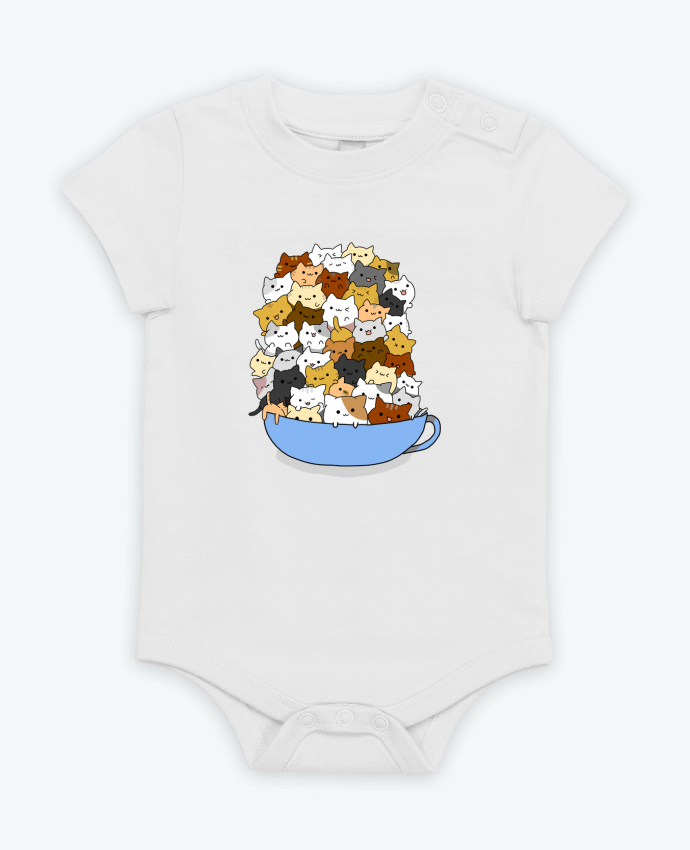 Body bébé Tazón de Gatitos par MaaxLoL