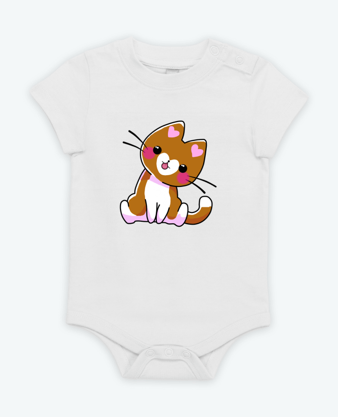 Body bébé Gatito Corazón par MaaxLoL