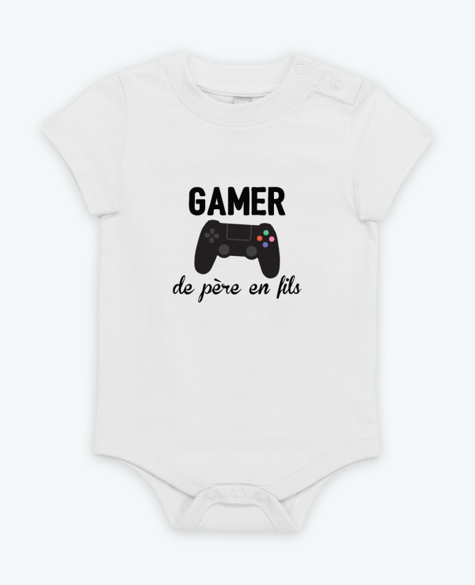 Body bébé Gamer de père en fils par tunetoo
