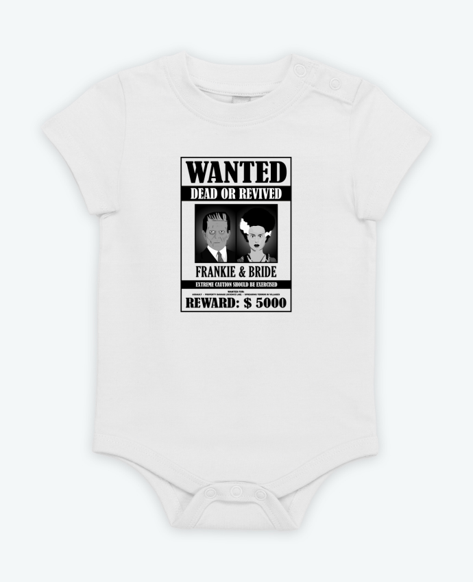 Body bébé Frankie & Bride Wanted Dead or Revived par 