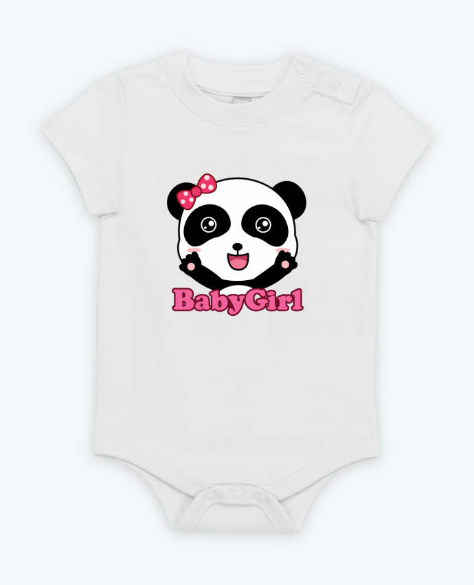 Body bébé Baby Girl Panda par Geekshow