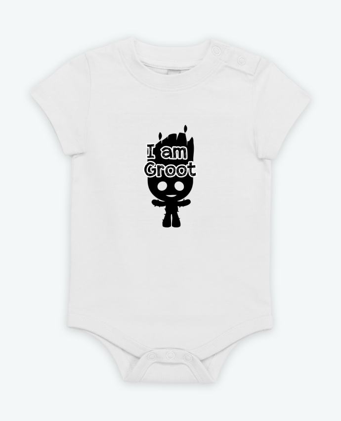 Body bébé I am Groot par Geekshow