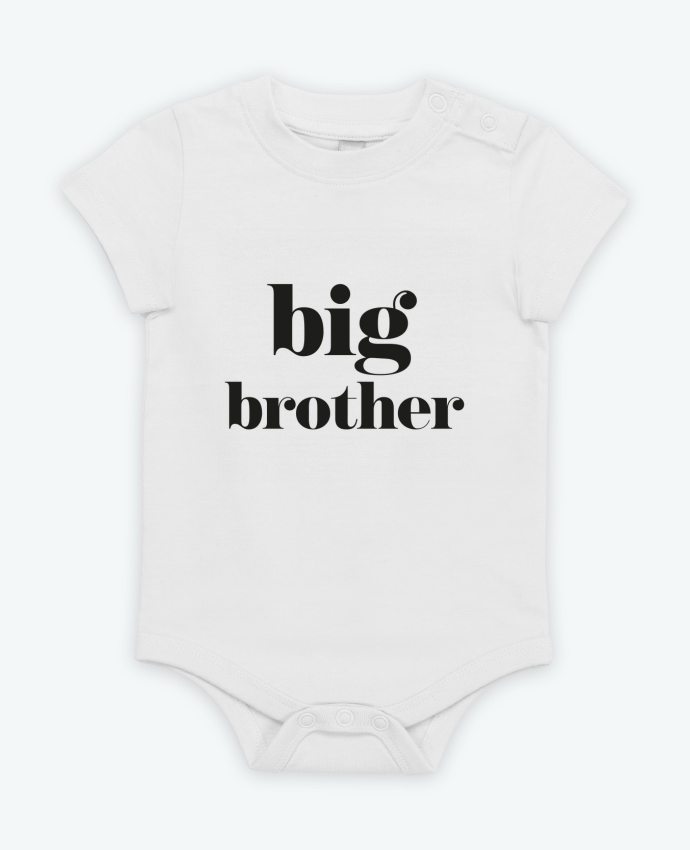 Body bébé big brother par technograph