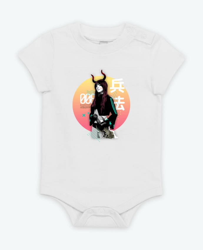 Body bébé Onna Bugeisha 008 par Pils