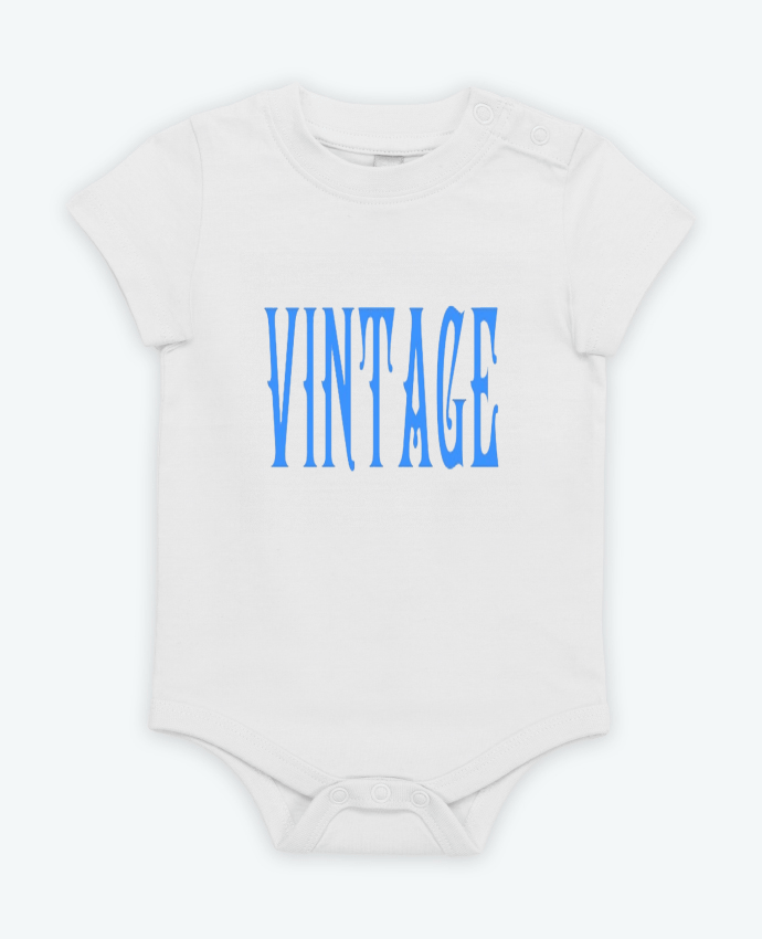 Body bébé vintage par space 31