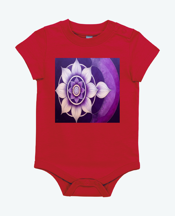 Body bébé Mandala Loto par a-Creations