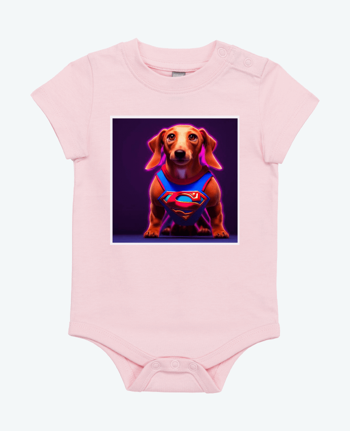 Body bébé Superdog! par a-Creations