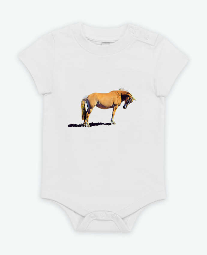 Body bébé Haflinger par Cafeine