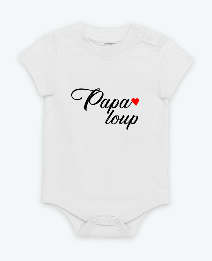 Body bébé papa loup par Tosca_33