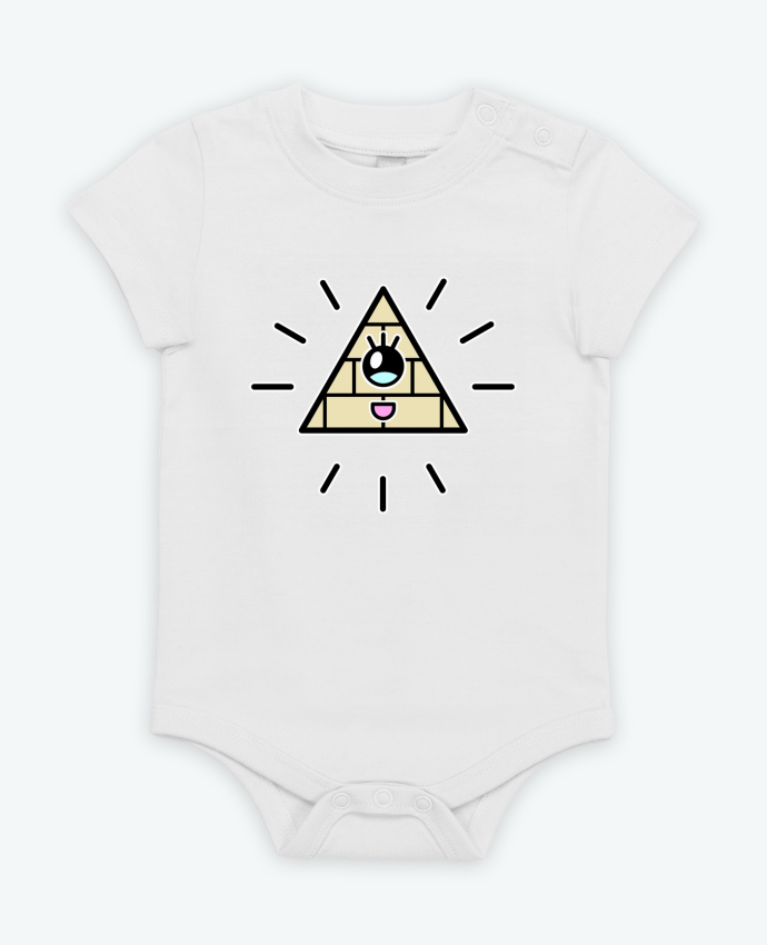 Body bébé Illuminati Kawaii par Lamouchenoire