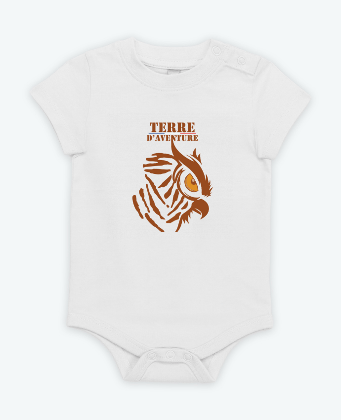 Body bébé Terre d'aventure par French-Pilot