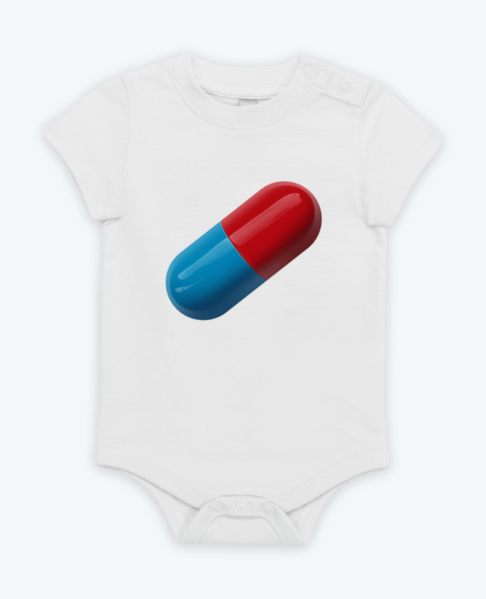 Body bébé Pilule réaliste par Lamouchenoire