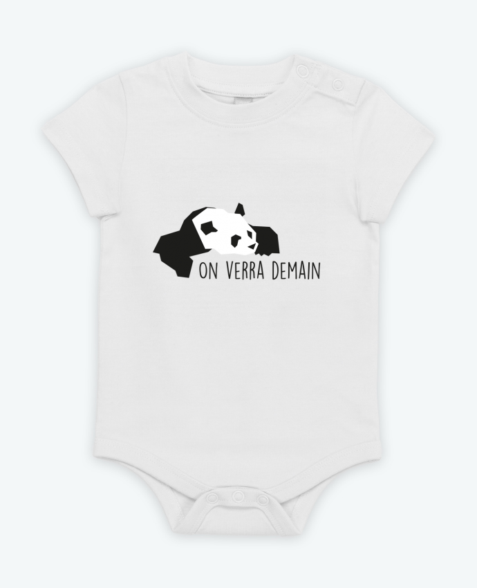 Body bébé Panda par Sheepandco