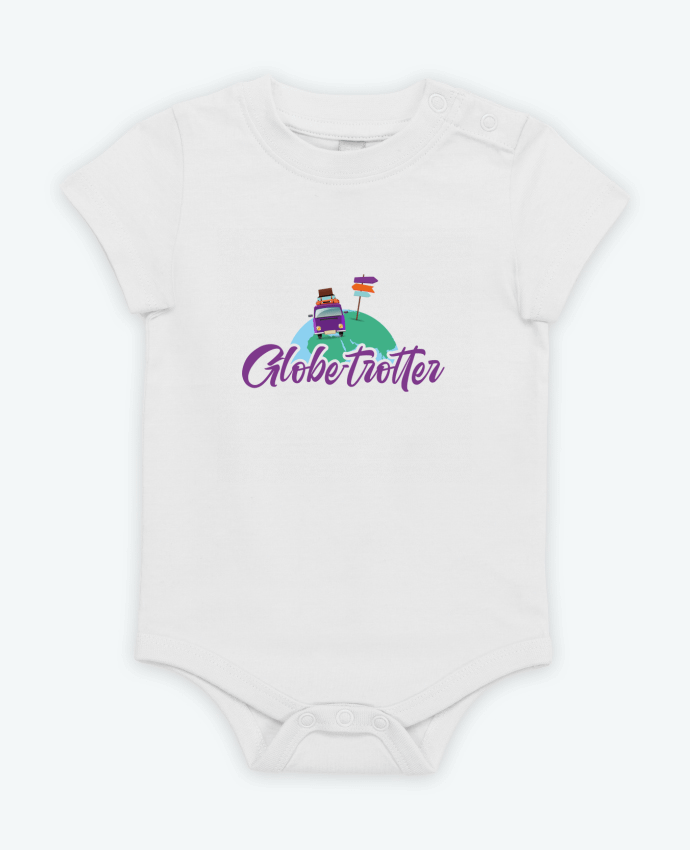Body bébé Globe-Trotter 2 par Sheepandco