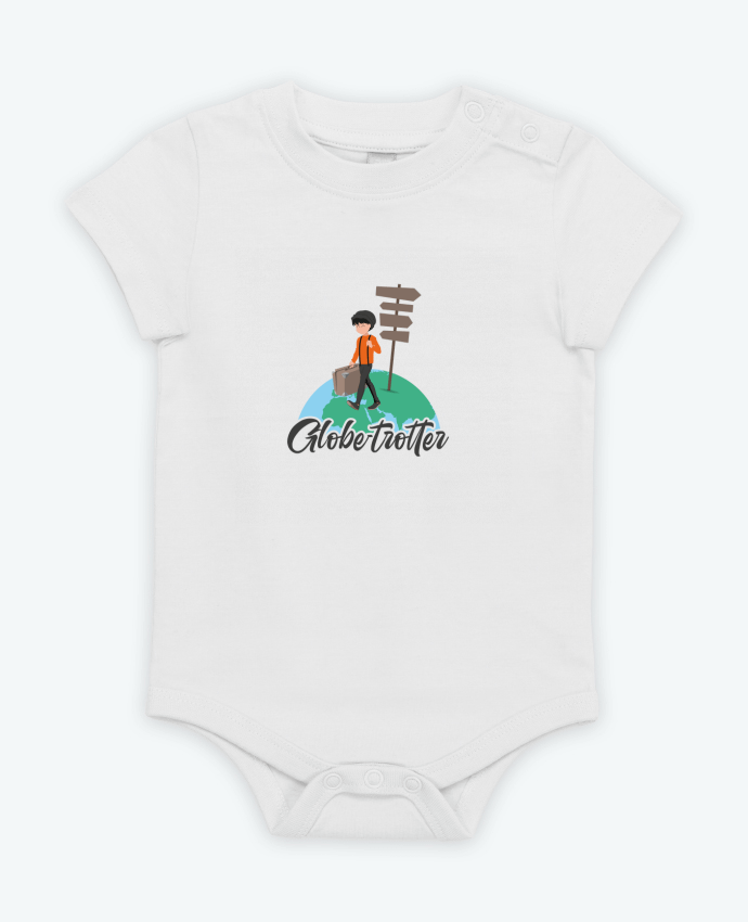 Body bébé Globe-Trotter 4 par Sheepandco