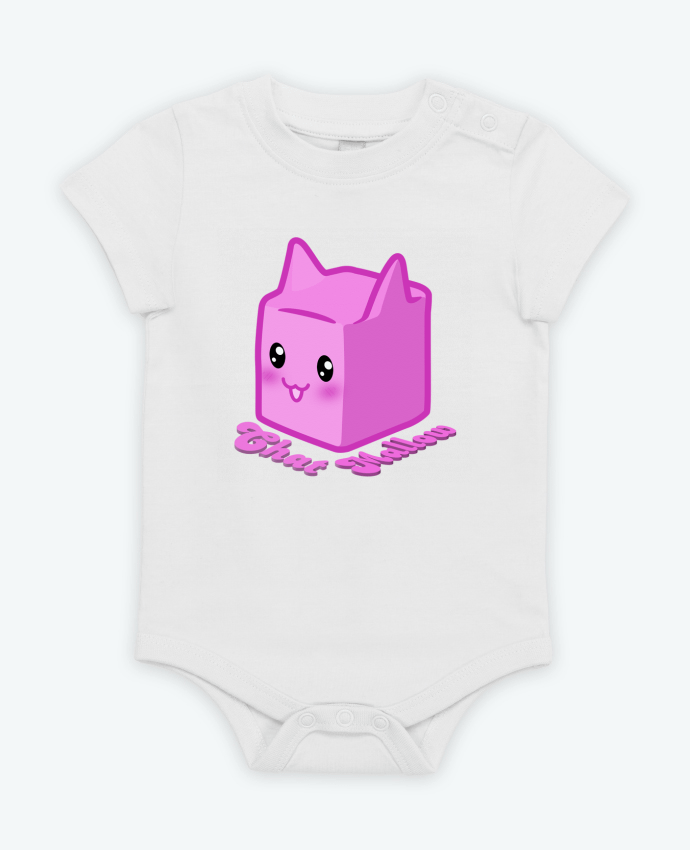 Body bébé Chat Mallow par Lamouchenoire
