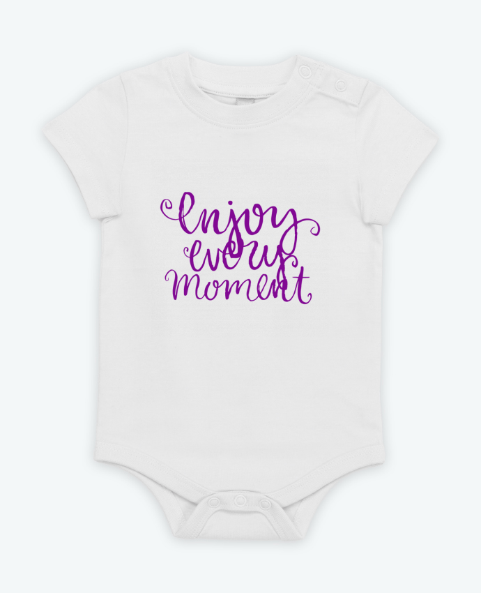 Body bébé Enjoy every moment par Les Caprices de Filles