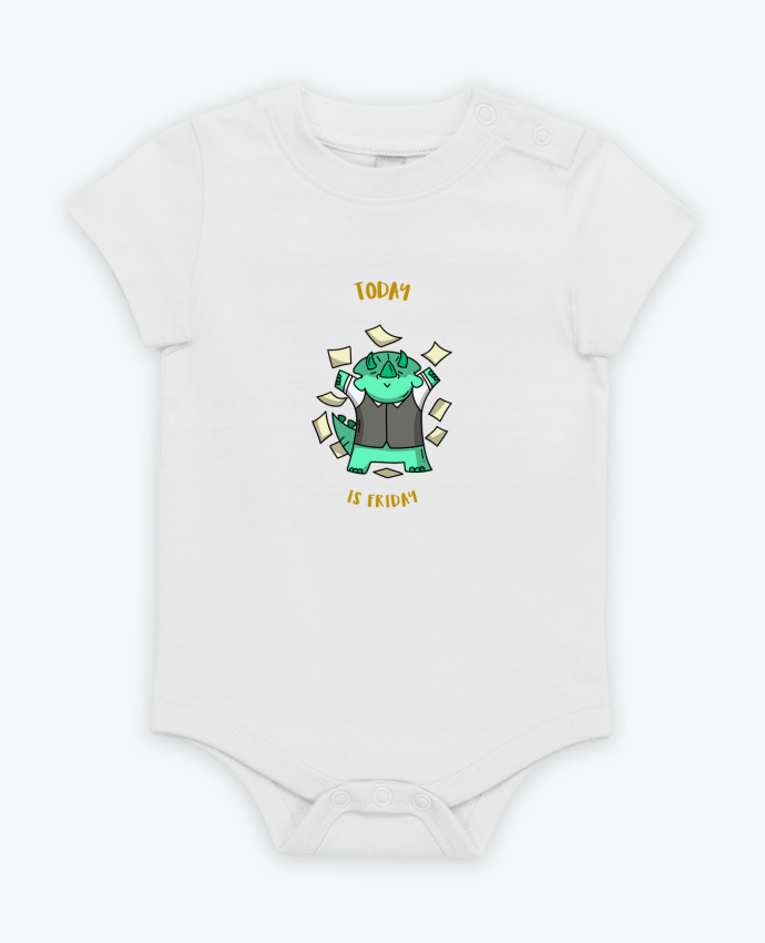 Body bébé Today is friday par Mooditude