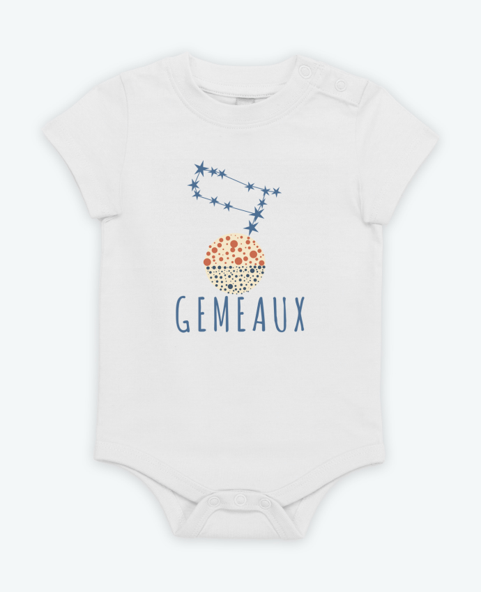 Body bébé GÉMEAUX par Les Caprices de Filles