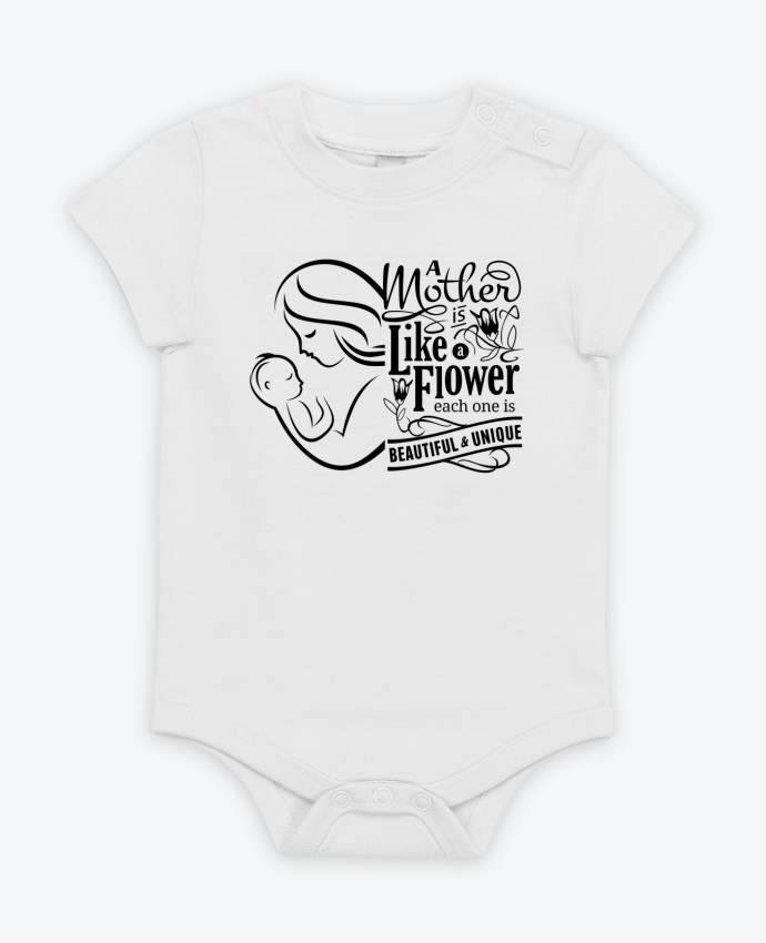 Body bébé journée  des maman par ayadesigne