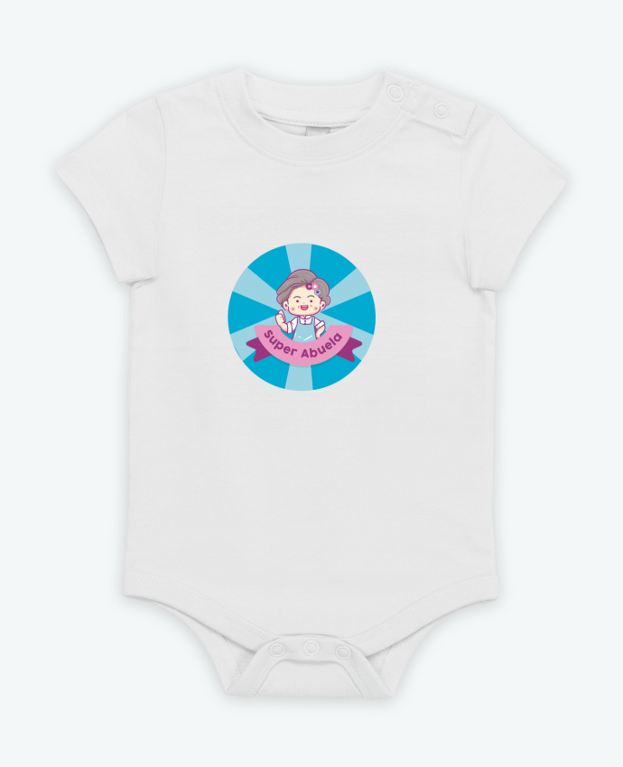 Body bébé Super abuela par Angesalda
