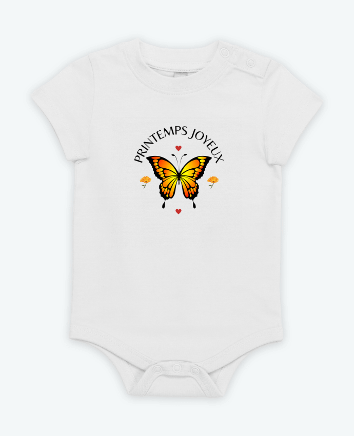 Body bébé PAPILLON par EliseDesign