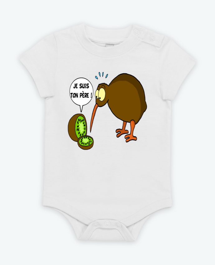 Body bébé Kiwi contre kiwi par LAGUENY