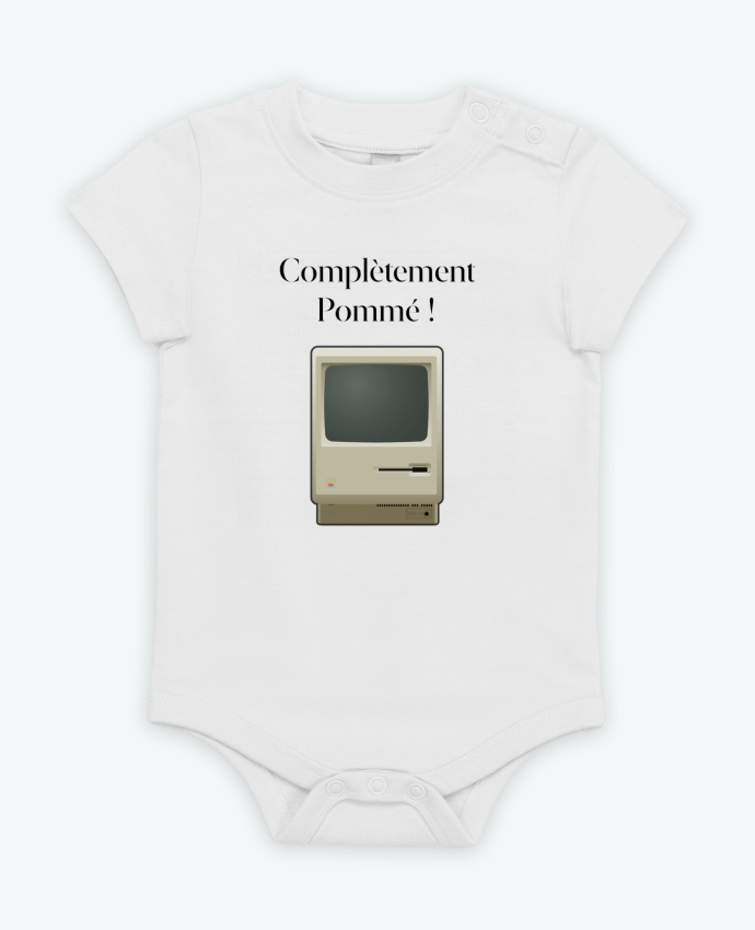 Body bébé Complètement Pommé Classic Mac par Nicolaiev