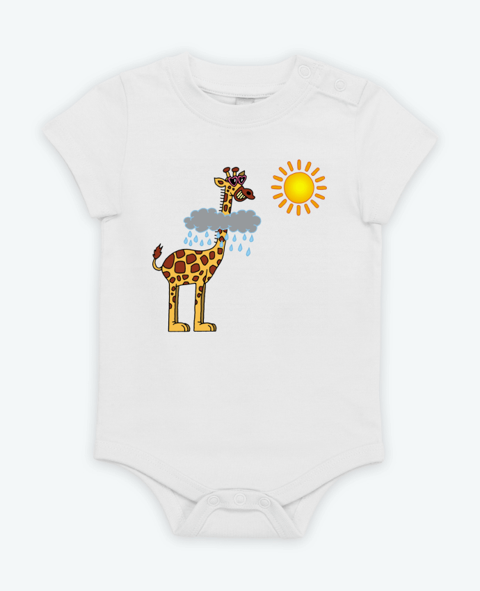Body bébé Du soleil pour la girafe par LAGUENY